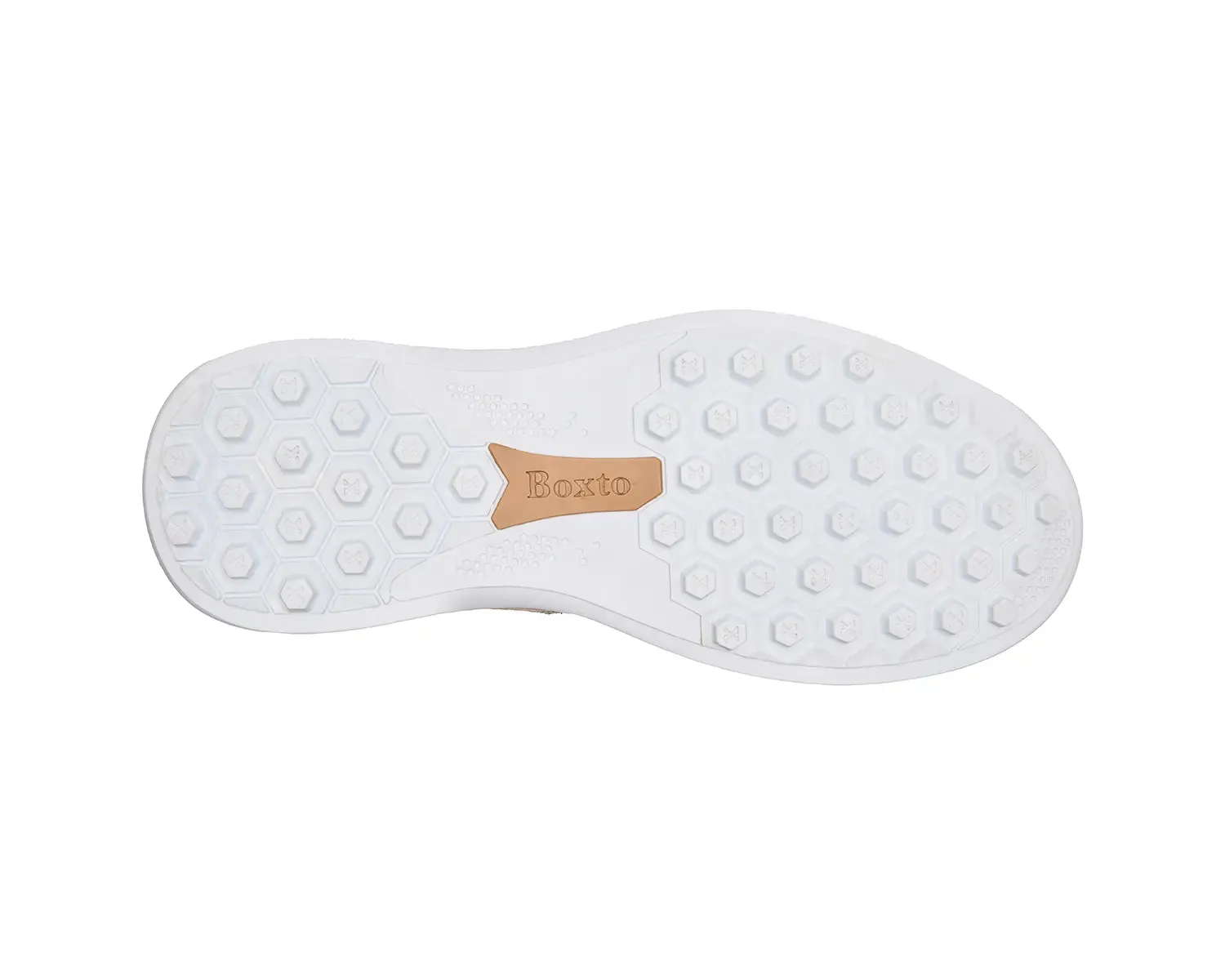 Boxto Golf Women's Inspiration Fantasy Spikeless Golf Shoes - White/Gold