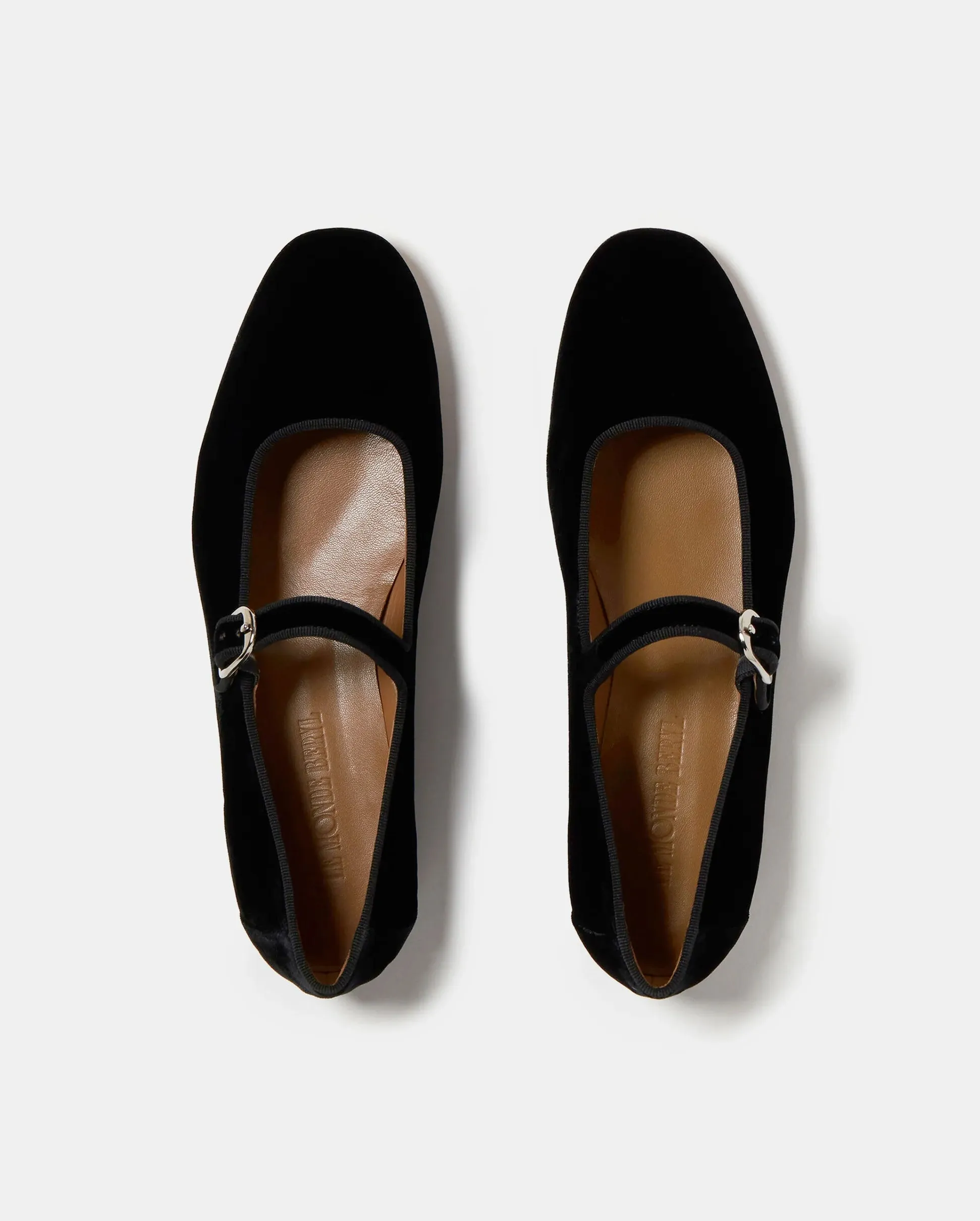 CLASSIC MARY JANE VELVET / BLACK
