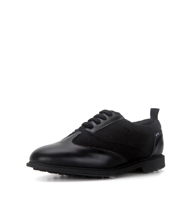 Giclee Warmer Spikeless Golf Shoes - Black
