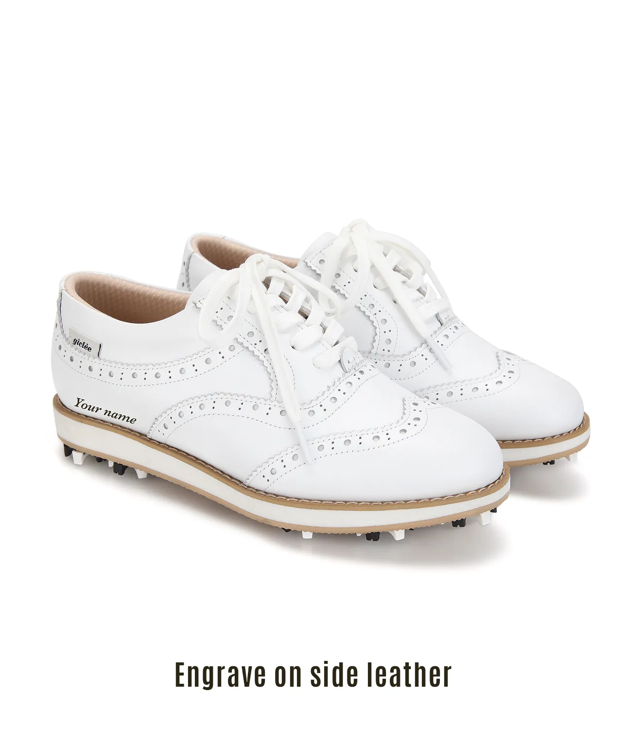 Giclee Warmer Spikeless Golf Shoes - Black