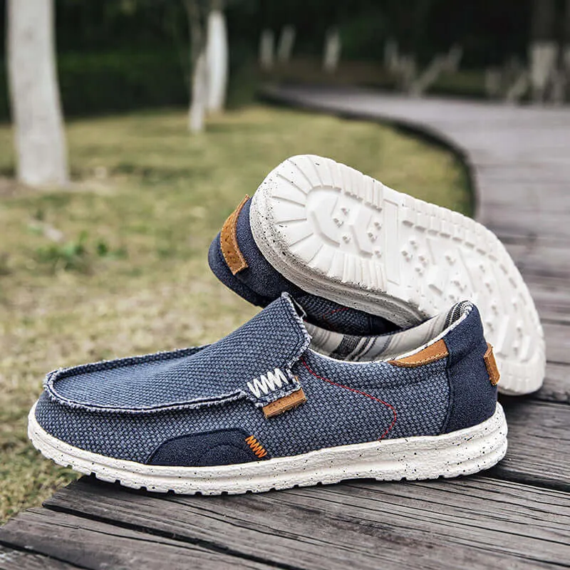 Men's Canvas Slip-On Casual Shoes