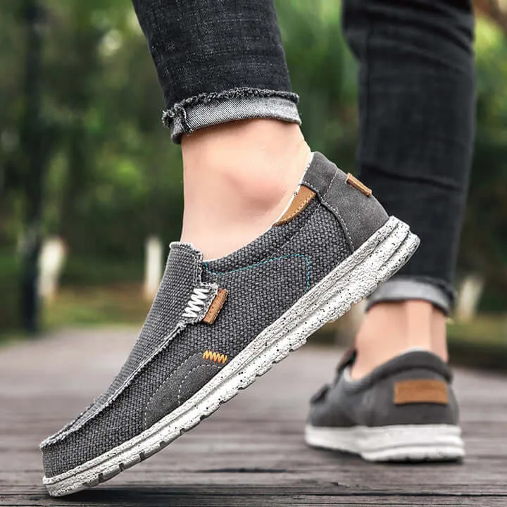 Men's Canvas Slip-On Casual Shoes
