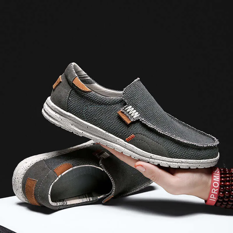 Men's Canvas Slip-On Casual Shoes