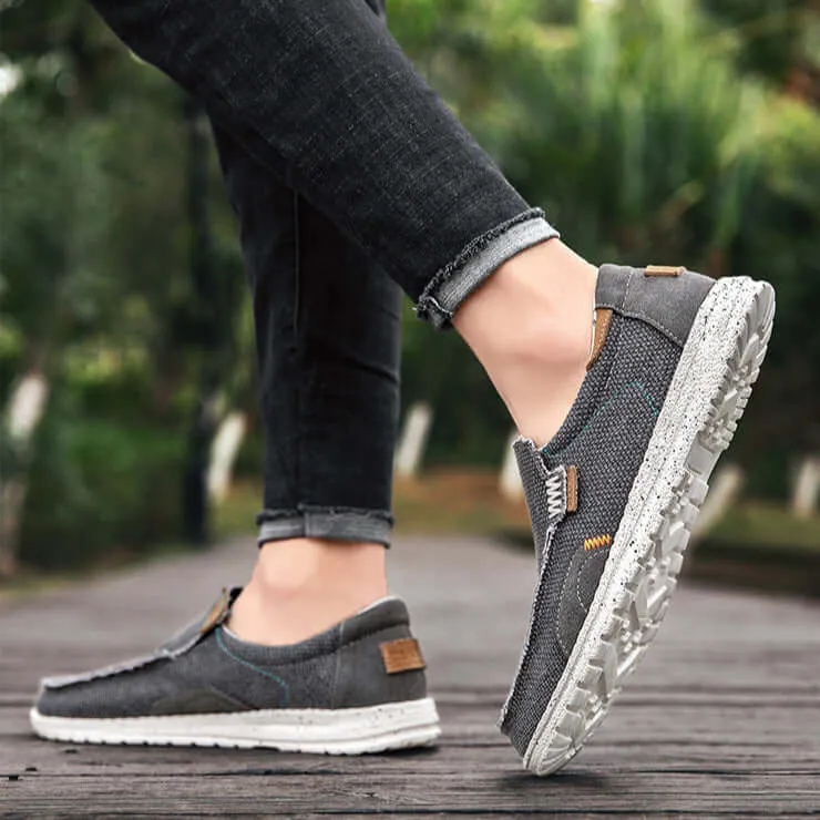 Men's Canvas Slip-On Casual Shoes