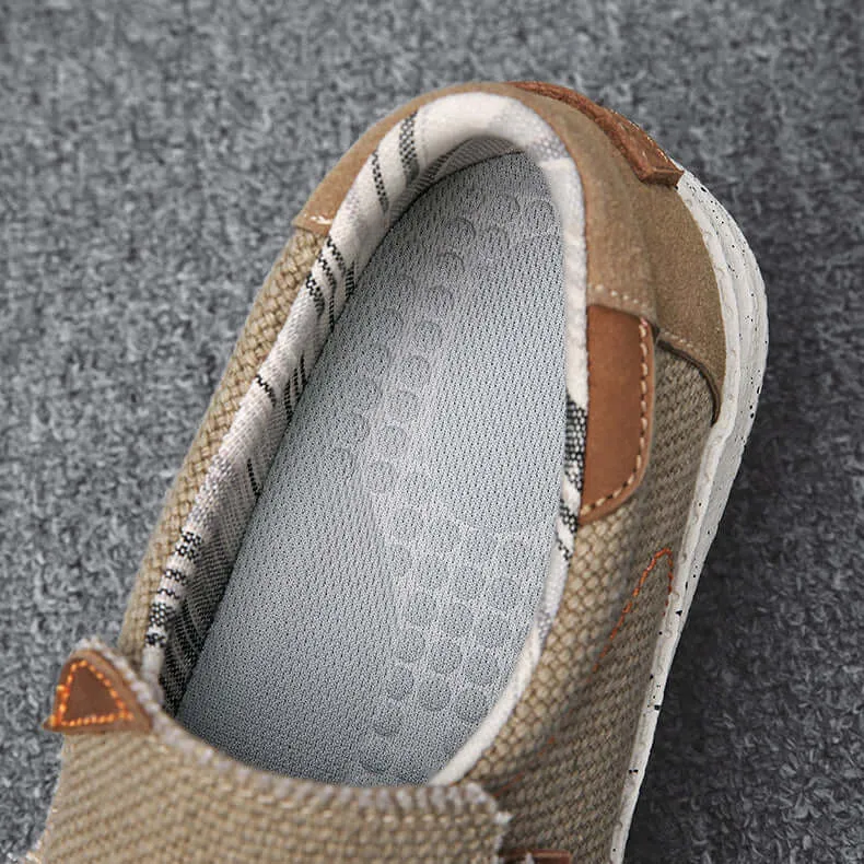 Men's Canvas Slip-On Casual Shoes