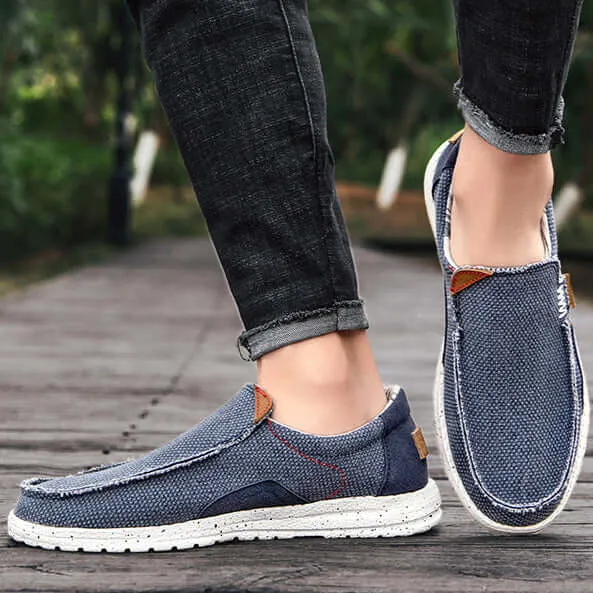 Men's Canvas Slip-On Casual Shoes