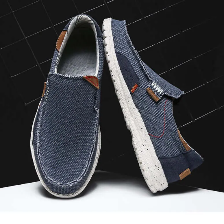 Men's Canvas Slip-On Casual Shoes