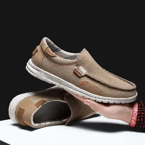 Men's Canvas Slip-On Casual Shoes
