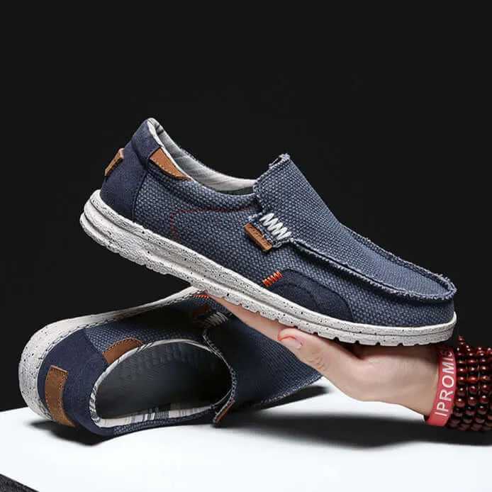Men's Canvas Slip-On Casual Shoes