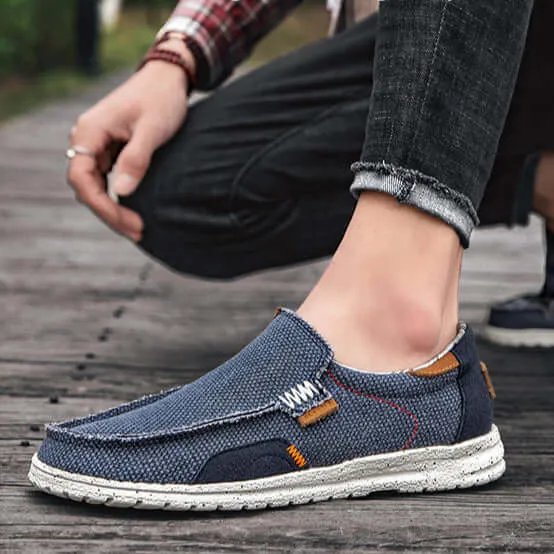 Men's Canvas Slip-On Casual Shoes