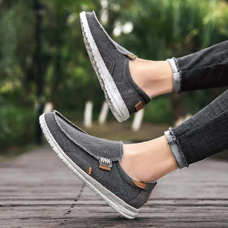 Men's Canvas Slip-On Casual Shoes