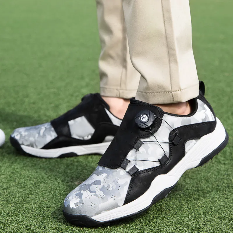 Men's Golf Shoes Waterproof Spikeless Trainers  | F1079