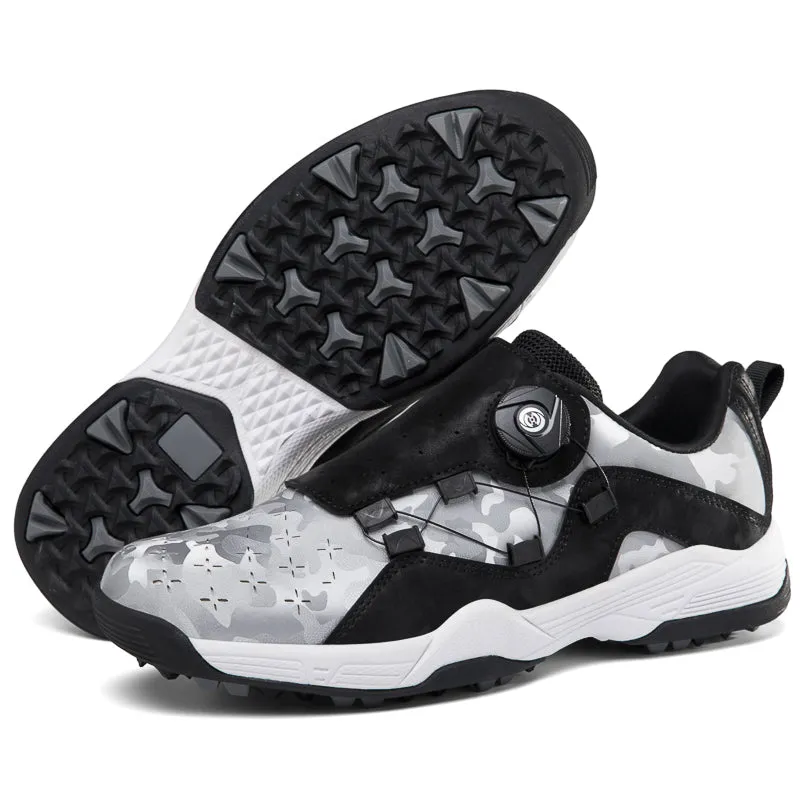 Men's Golf Shoes Waterproof Spikeless Trainers  | F1079