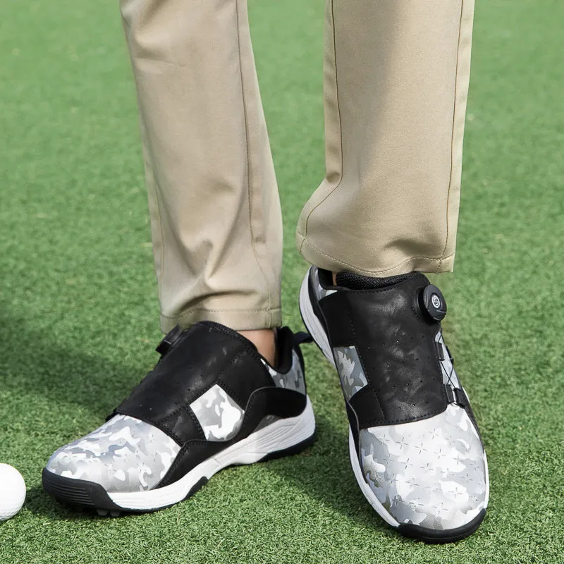 Men's Golf Shoes Waterproof Spikeless Trainers  | F1079