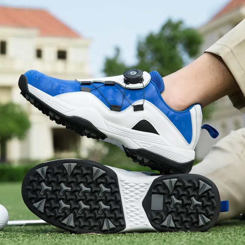 Men's Golf Shoes Waterproof Spikeless Trainers  | F1079
