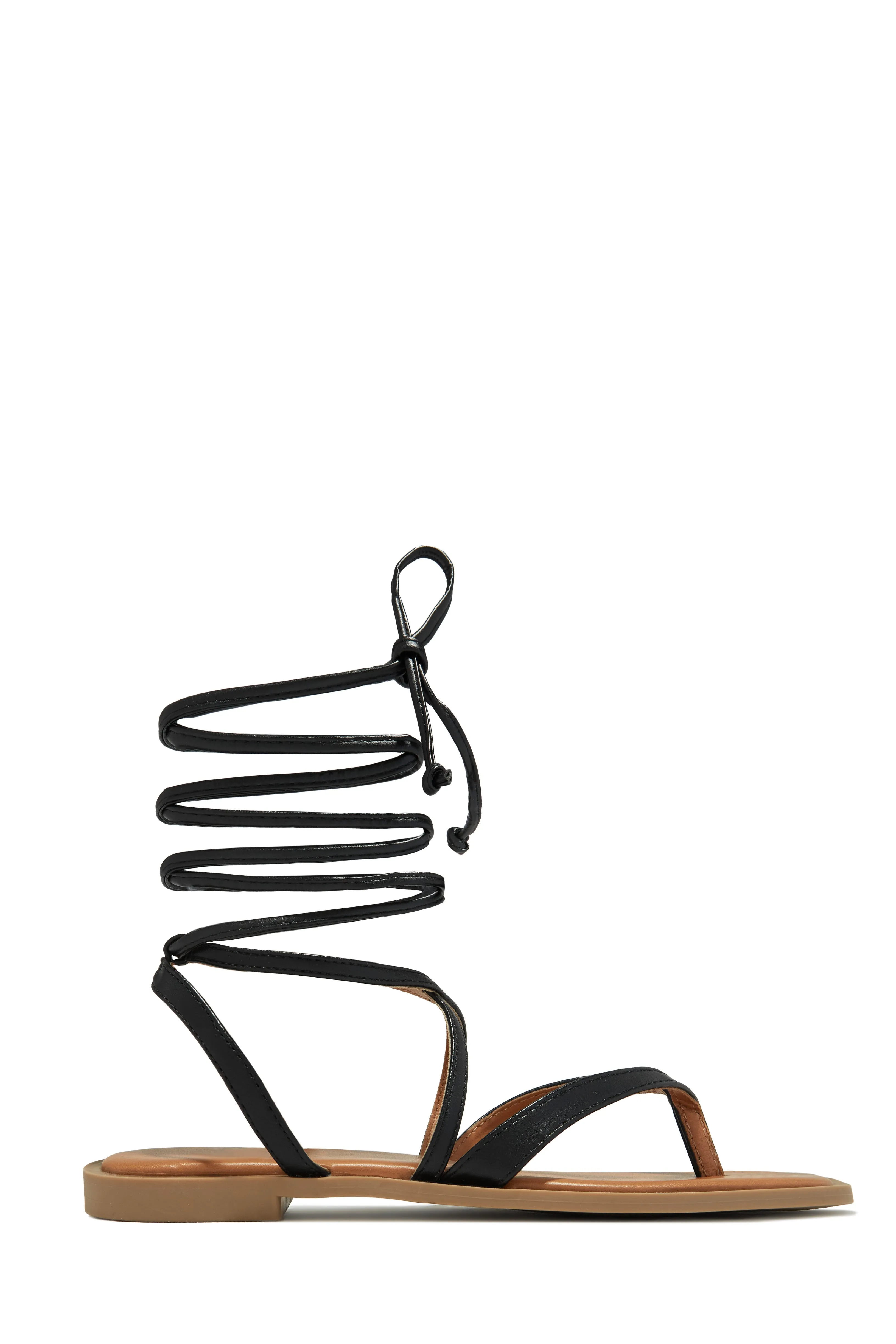 Mina Lace Up Sandals - Gold