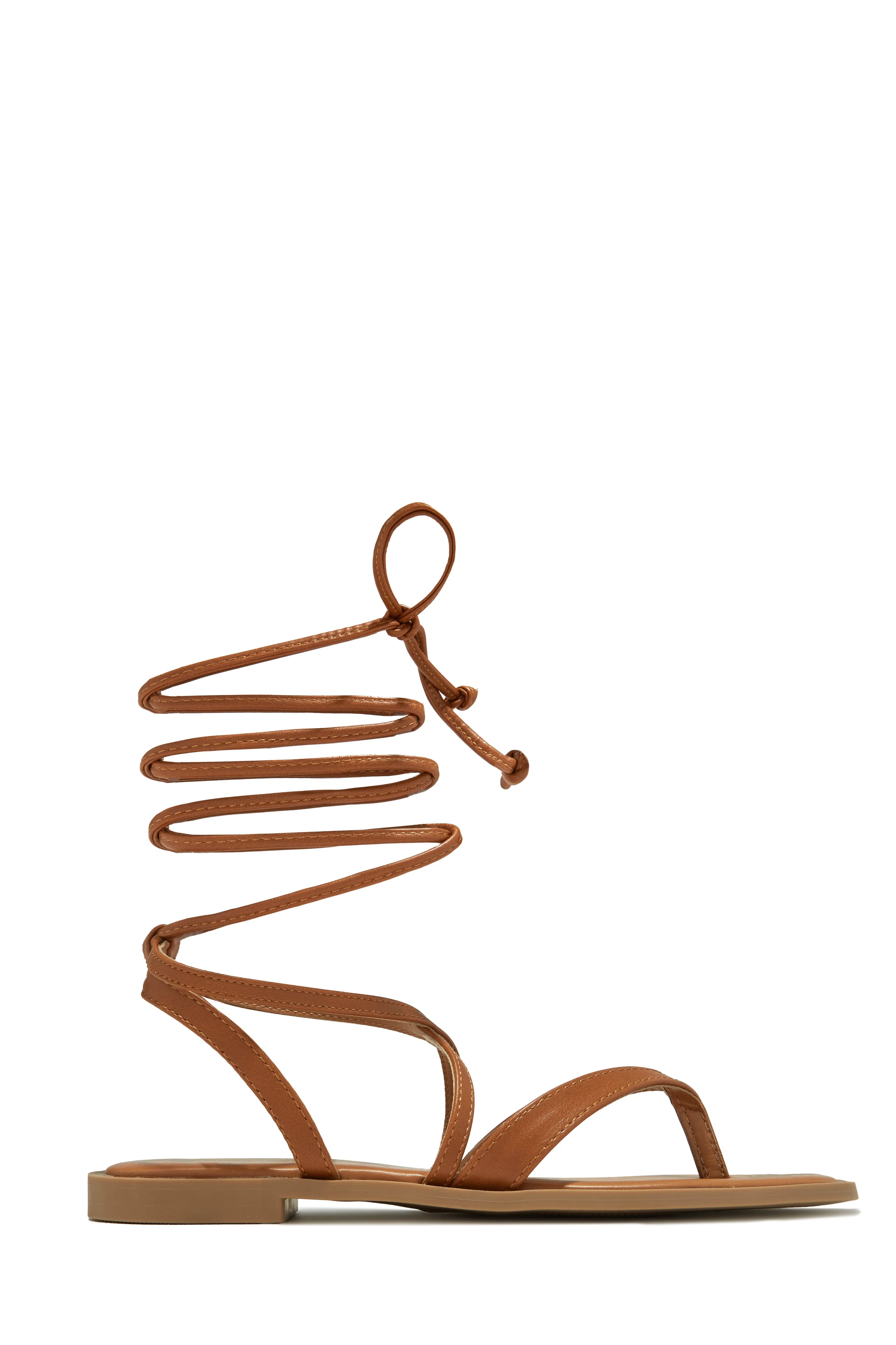 Mina Lace Up Sandals - Gold