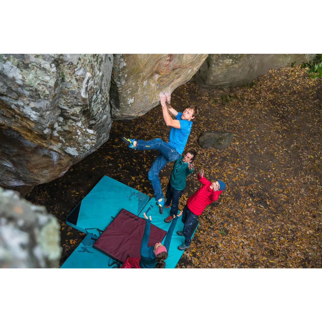 Simond Indoor/Outdoor Edge Adult Rip-Tab Climbing Shoes