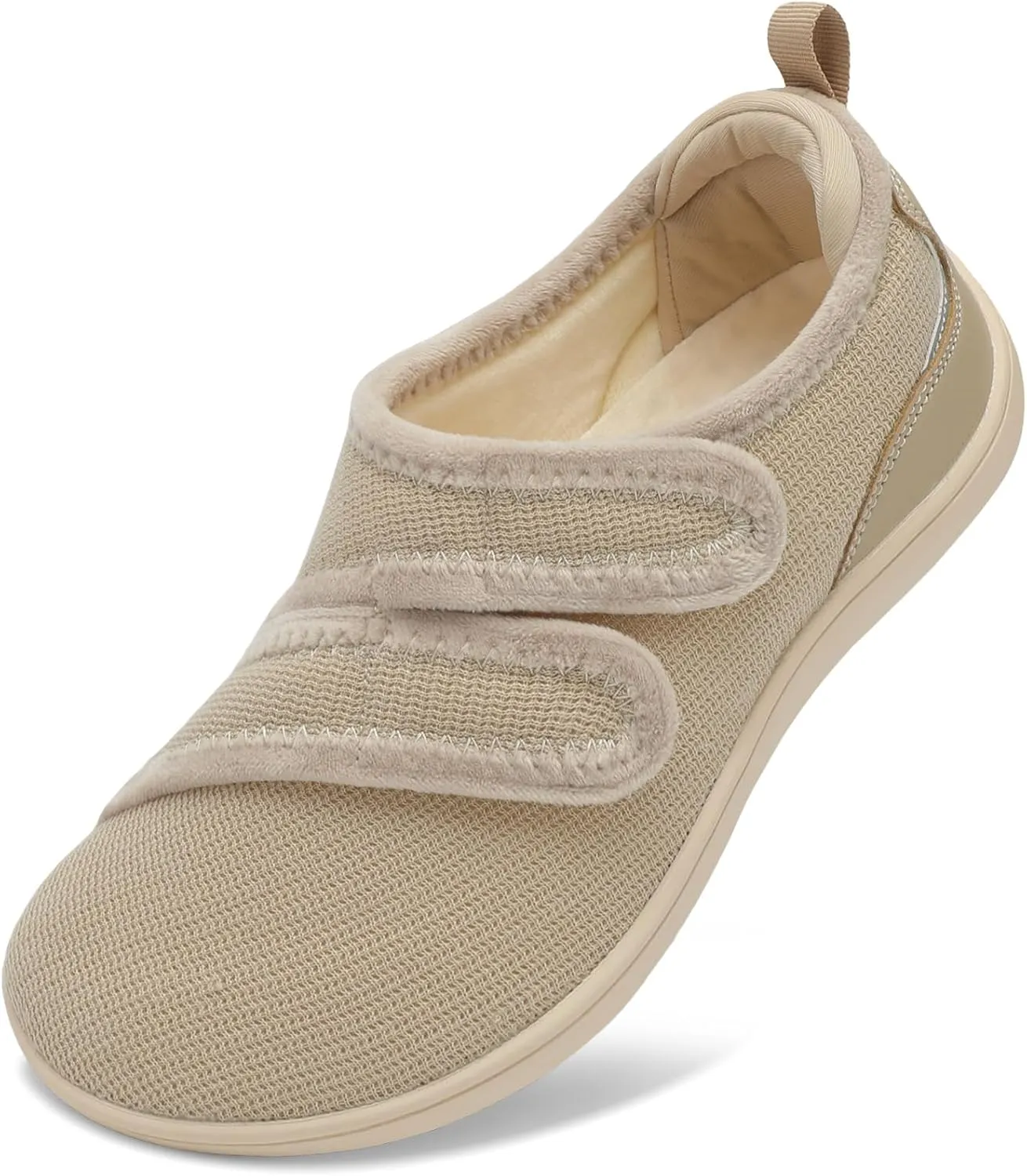 XIHALOOK Slippers for Women Diabetic Shoes Wide House Shoes Adjustable for Edema Plantar Fasciitis